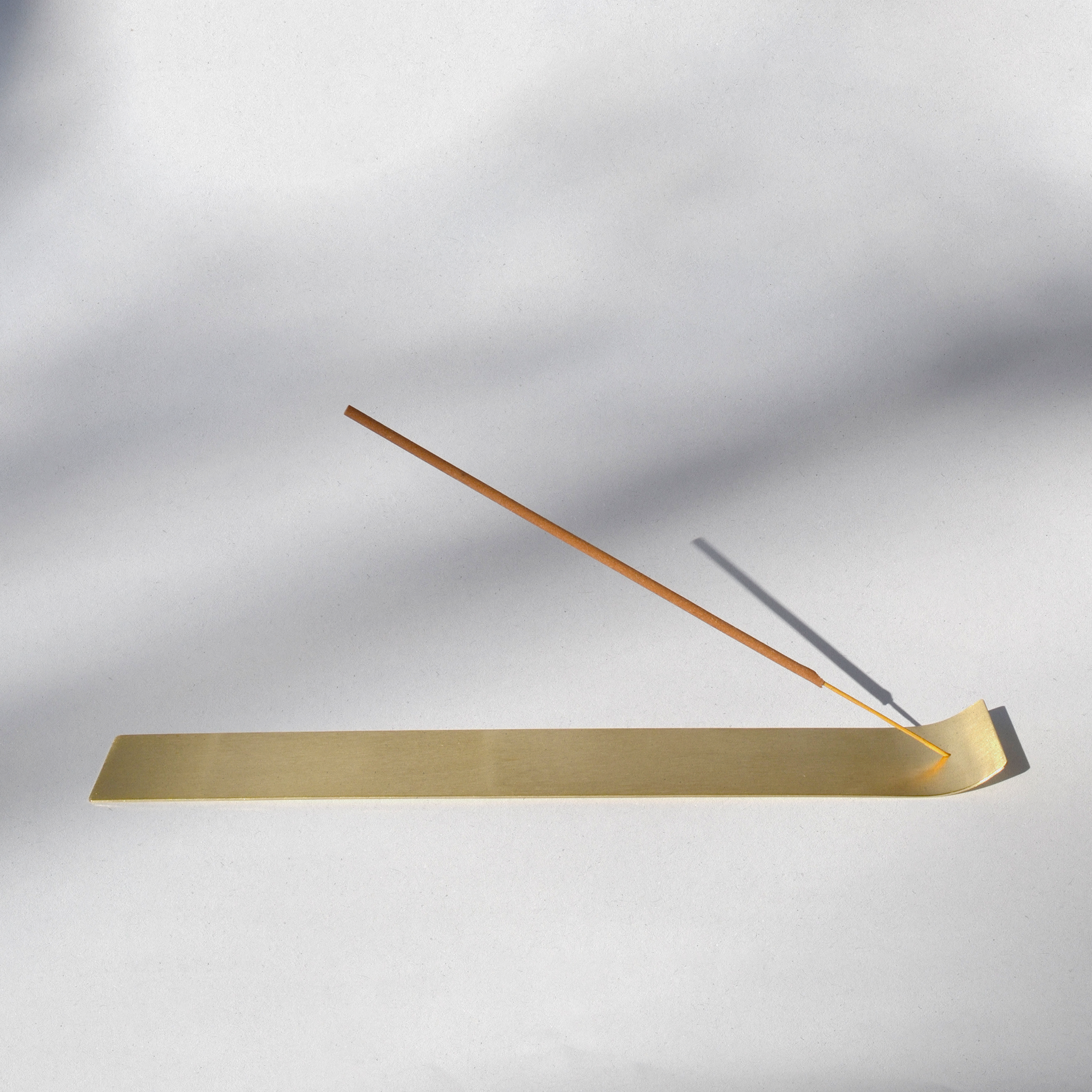 Gilded Incense Holder in Brass