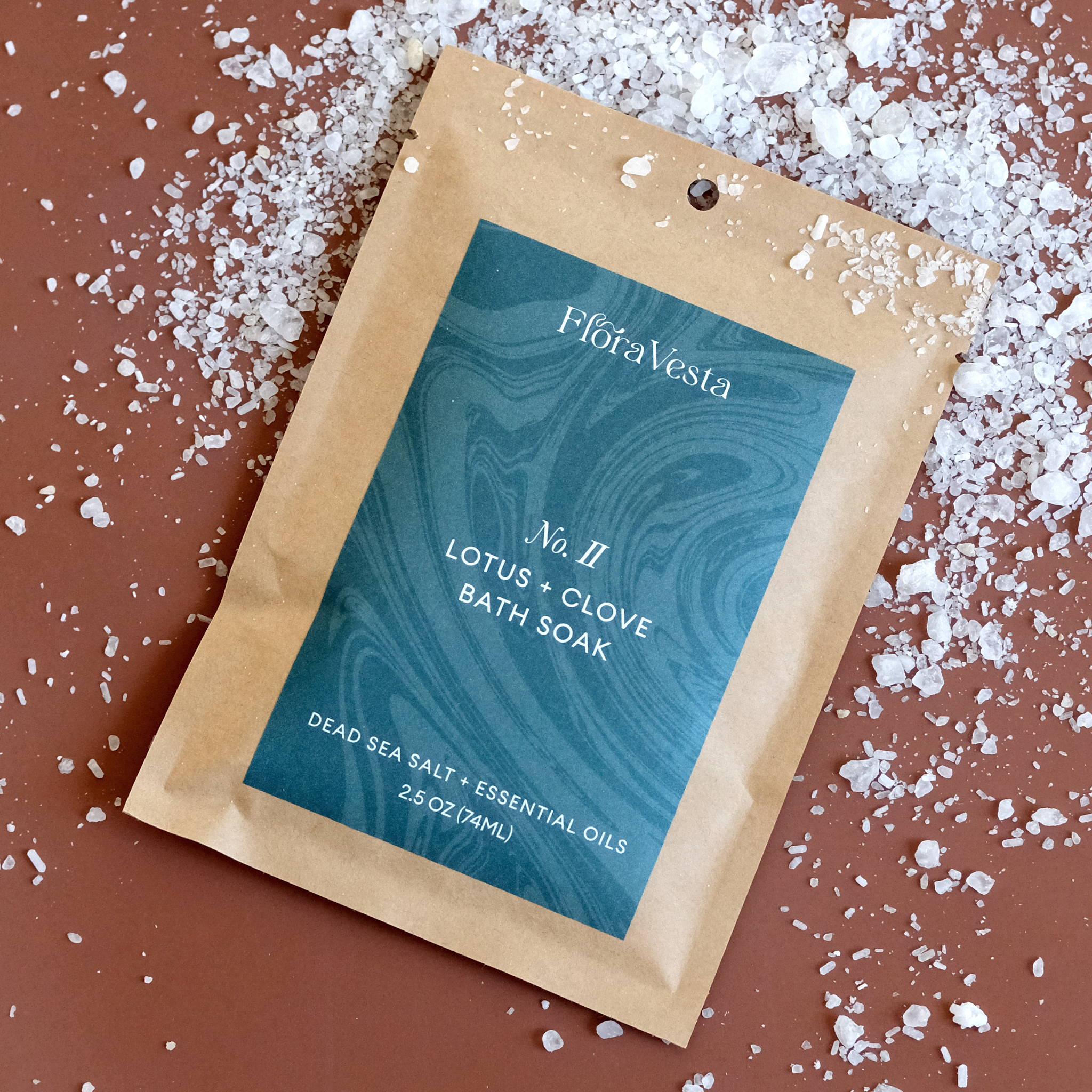 No. II Lotus & Clove Bath Soak Sachet - Single Use
