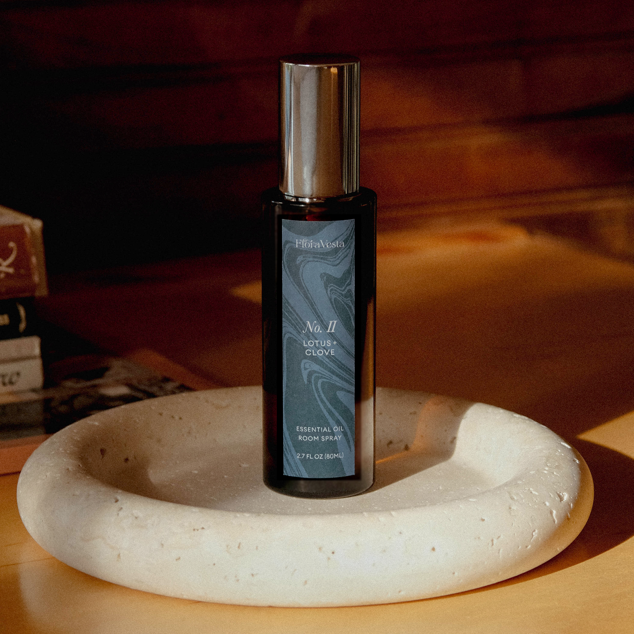 Travertine Halo Stone Dish