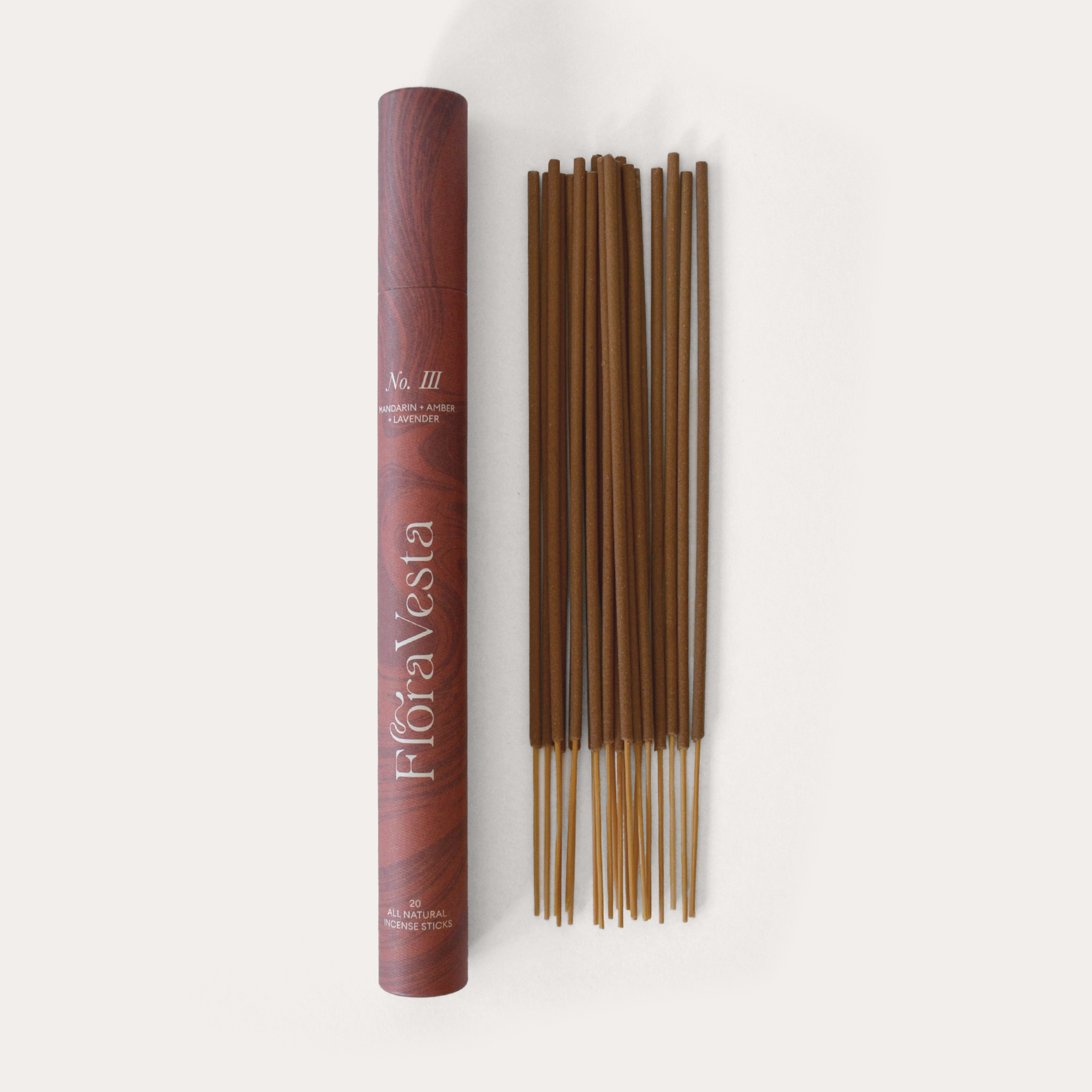 No. III Mandarin & Amber Incense