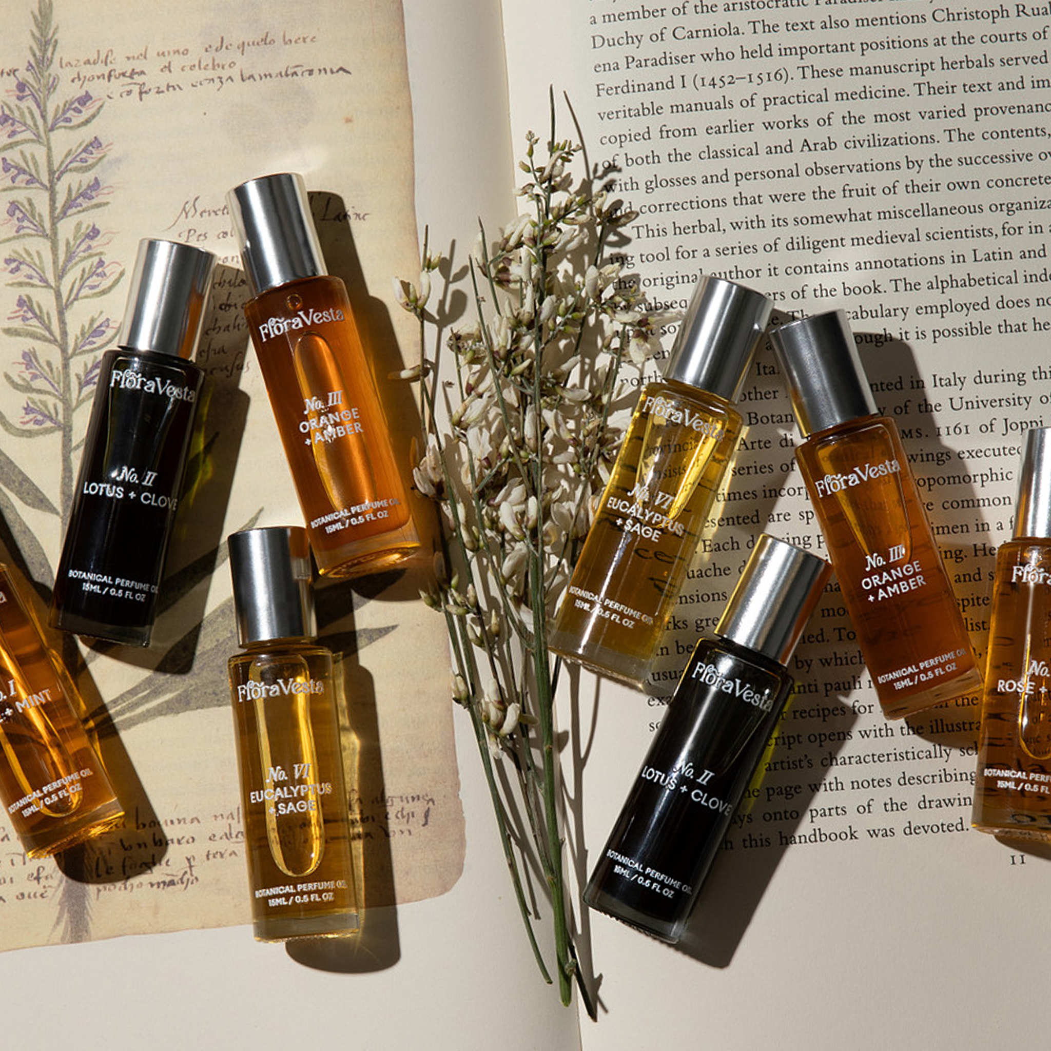 No. I Rose & Mint Perfume Oil