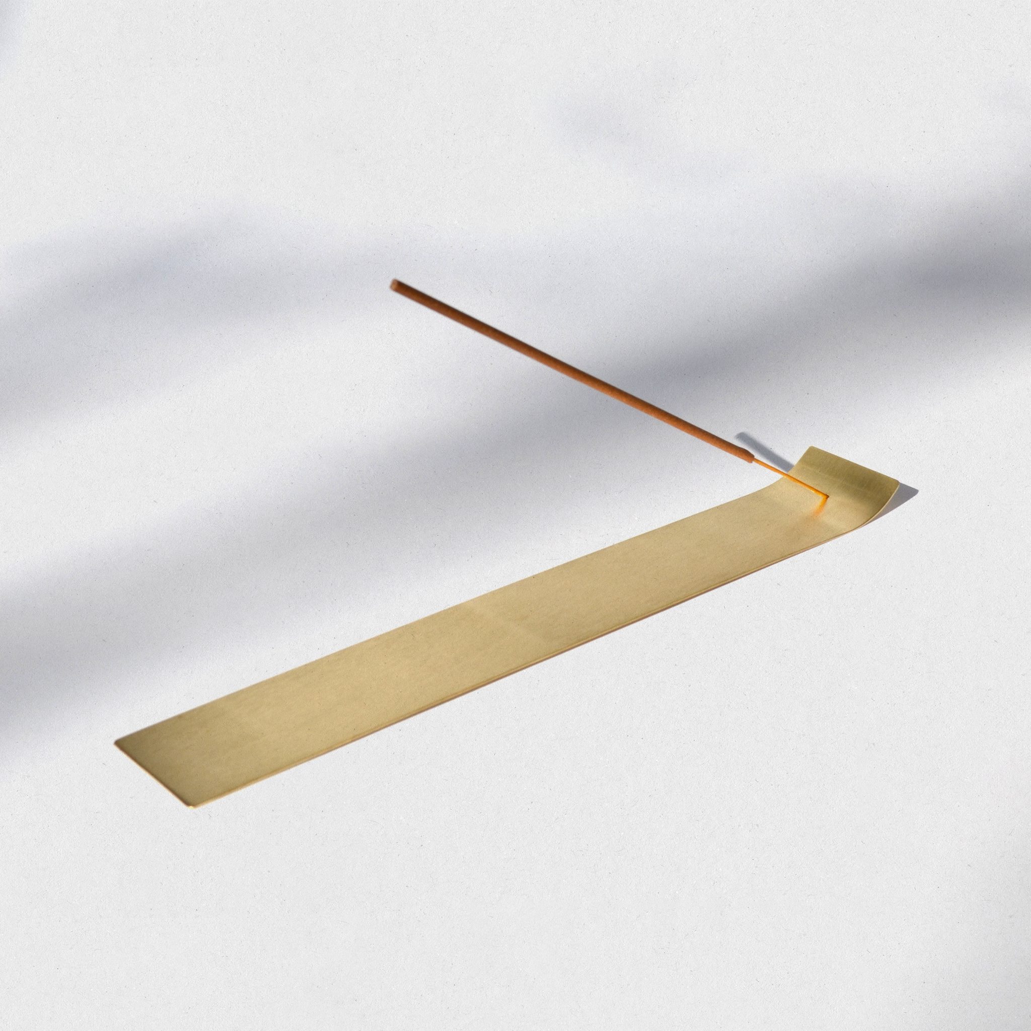 Gilded Incense Holder in Brass
