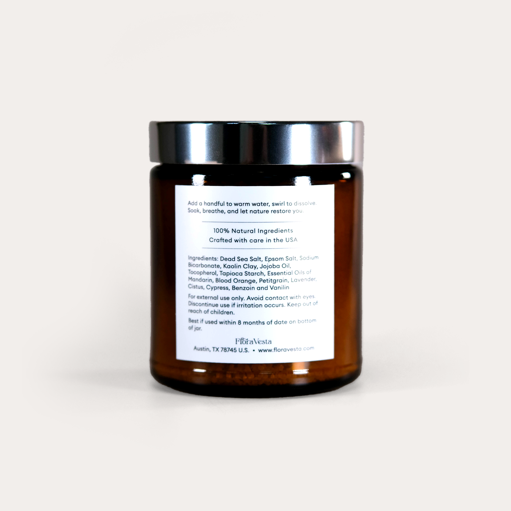 No. III Mandarin & Amber Bath Soak