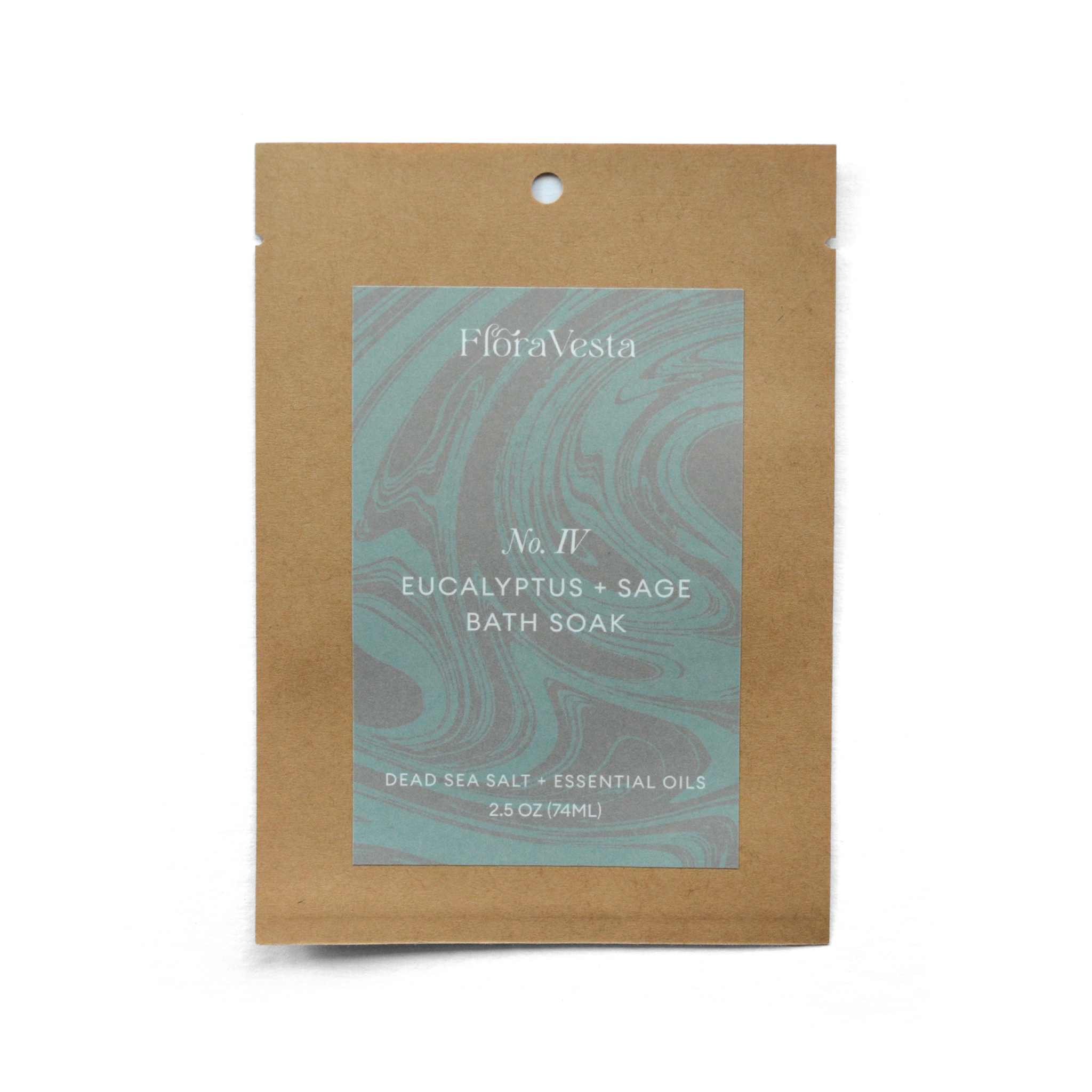 No. IV Eucalyptus & Sage Bath Soak Sachet - Single Use